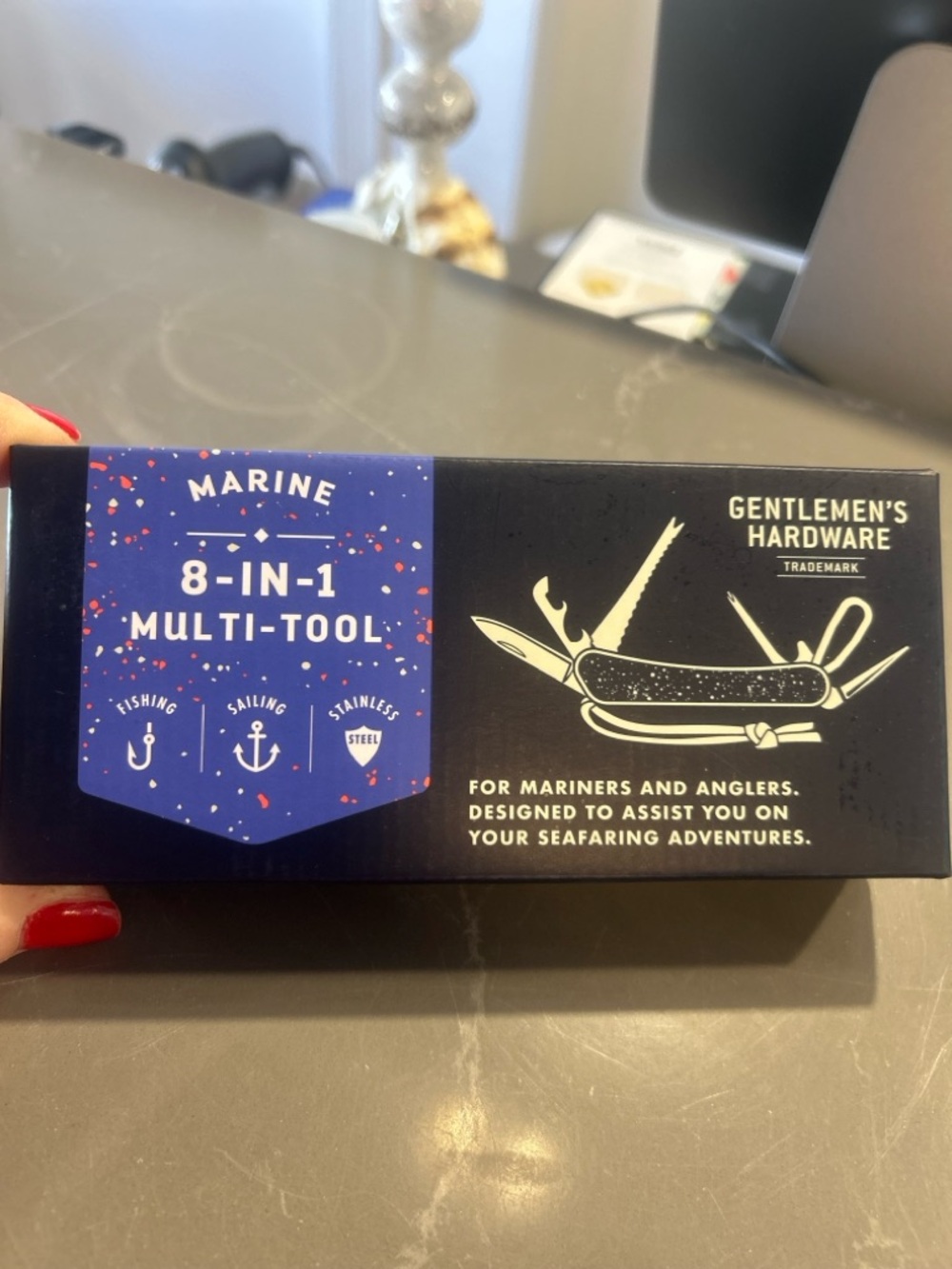 Marine 8-in-1 Multi-Tool - Blue and Black